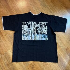 Vintage Diport USA Outdoors Tshirt Mens XL Black